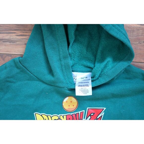 Dragon Ballz Green Hoodie Kids sz 14/16 runs small - Picture 14 of 14